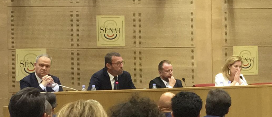 lesRep_Senat's tweet photo. "Il ne sert à rien que la #police soit hyper spécialisée si, derrière, le magistrat ne suit pas. (...) Il faut passer d'un système réactif à un système proactif. Il ne faut pas plus poursuivre mais mieux poursuivre." @BéatriceBrugère #ColloqueViolence https://t.co/7YQAIeciN3