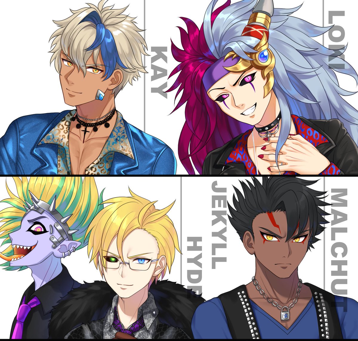 ▼第3弾▼
マルクト
ジキル&amp;ハイド
ロキ
ケイ 