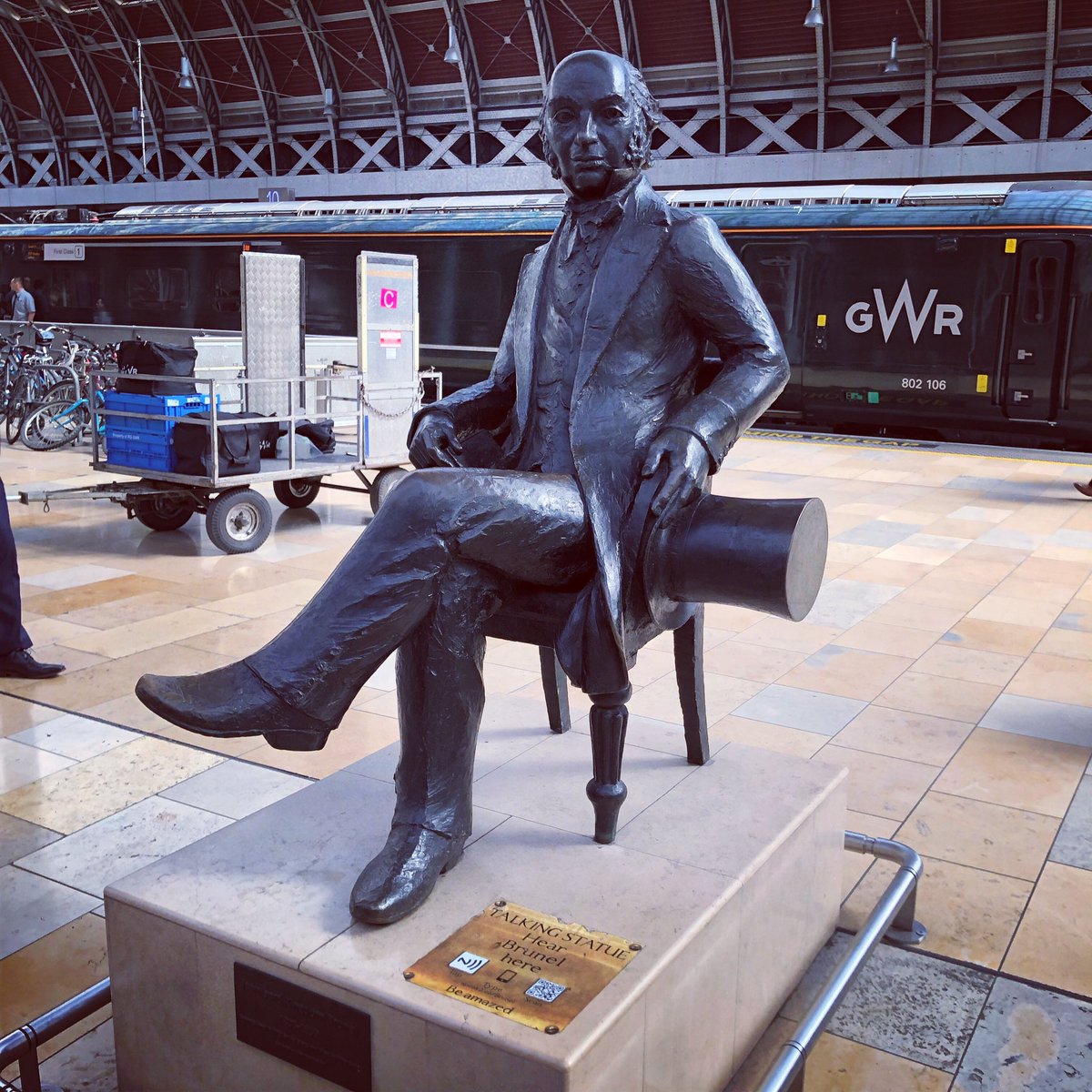 One 2nd generation immigrant who put the great into Great Britain: Great Western Railway, SS Great Britain, SS Great Western, SS Great Eastern #isambardkingdombrunel #imigrants #eu #europe