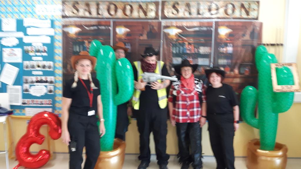 Wild west day at Primark Islip. Howdy partners.😀