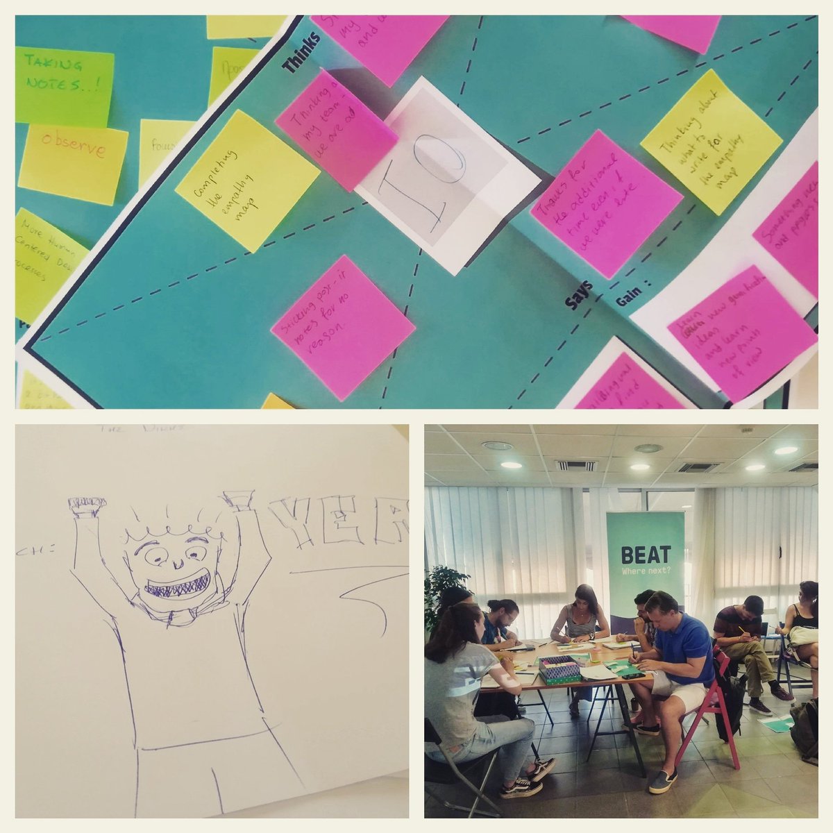AthGamification's tweet photo. "Gamification is not about turning your event into a competition or a video game, but help members to feel part of the community and enjoy their time before, during and after the meetup"
Happy moments from last night 
#athens #gamification #athens #ux #community #meetup #gamify https://t.co/MoctehVAxc