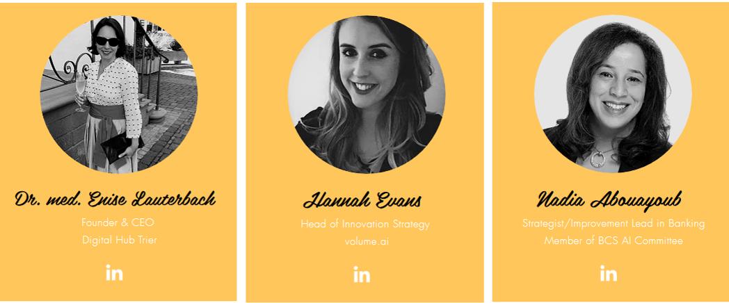 Today, we are honored to #welcome you, dear <a href="/esinekalos/">Enise Lauterbach</a>  <a href="/NadiaAbouayoub/">Nadia Abouayoub</a>  and Hannah Evans to the Ms. AI Experts family! 

#ai  #experts  #innovations   #success #artificialintelligence #people  #europe