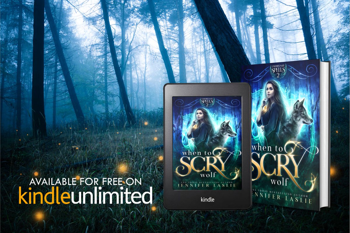 AuthorJLaslie's tweet photo. 𝗪𝗵𝗲𝗻 𝘁𝗼 𝗦𝗰𝗿𝘆 𝗪𝗼𝗹𝗳 is #FreeonKU. When a stray dog bites Hailey and she starts sprouting fur, she wonders what kind of animal actually bit her. https://t.co/aLFRzXboLO 

#pnr #paranormalromance #romanticcomedy #kindleunlimited #shifters #unfortunatespells #newrelease https://t.co/7iTV0vYbBk