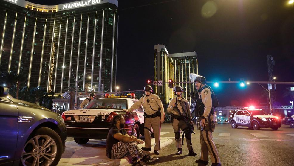 Las Vegas police fire officer who hesitated during mass shooting