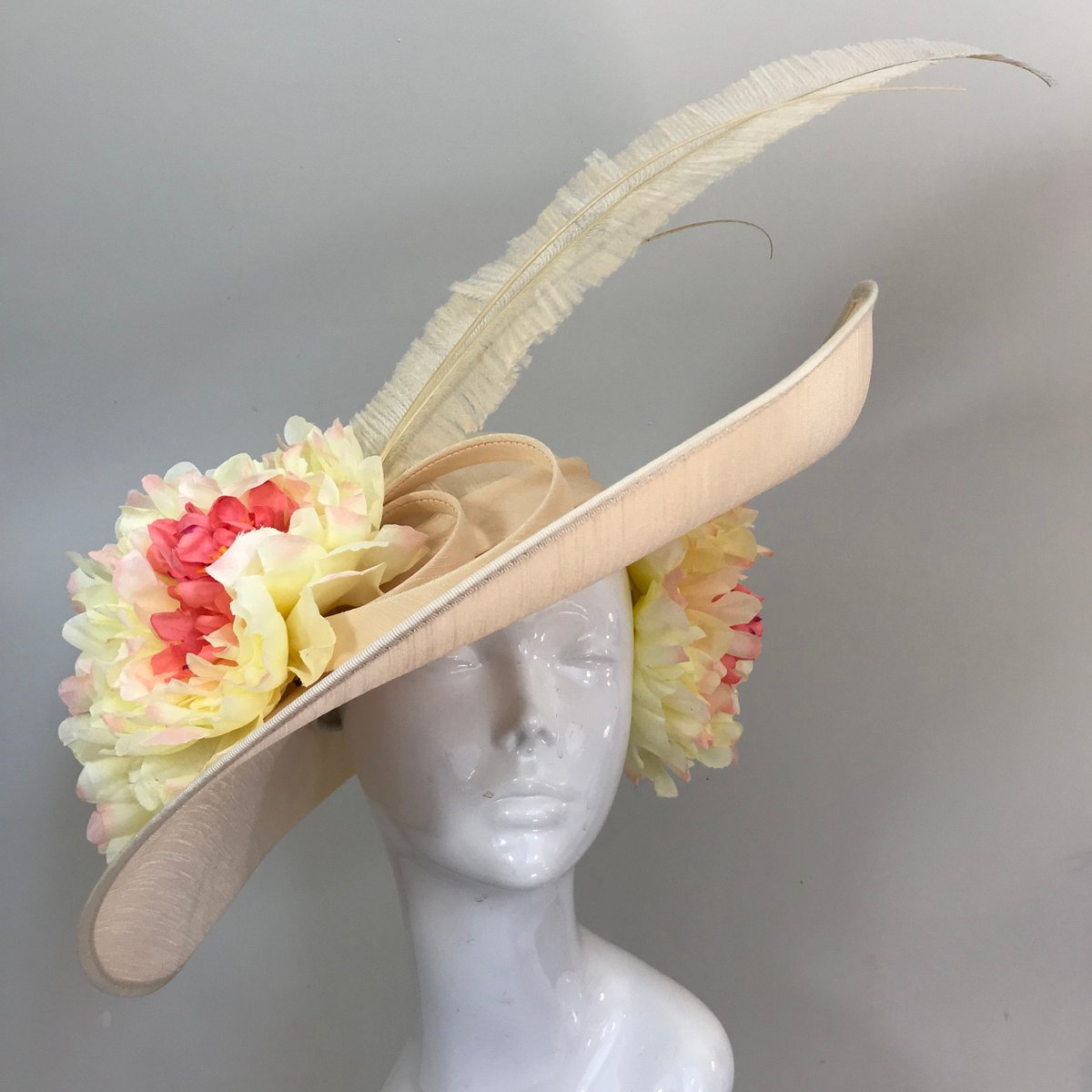 DymMarsh's tweet photo. Excited to share the latest addition to my #etsy shop: Mistress of Versaille - Hat Couture Wedding/Races/Mother of the Bride Designer Hat https://t.co/zCH2YrxoY9 #weddings #accessories #beige #rosegold #designerhat #motherofthebride #weddinghat #vintageweddinghat #vint https://t.co/GHYur2iJIy