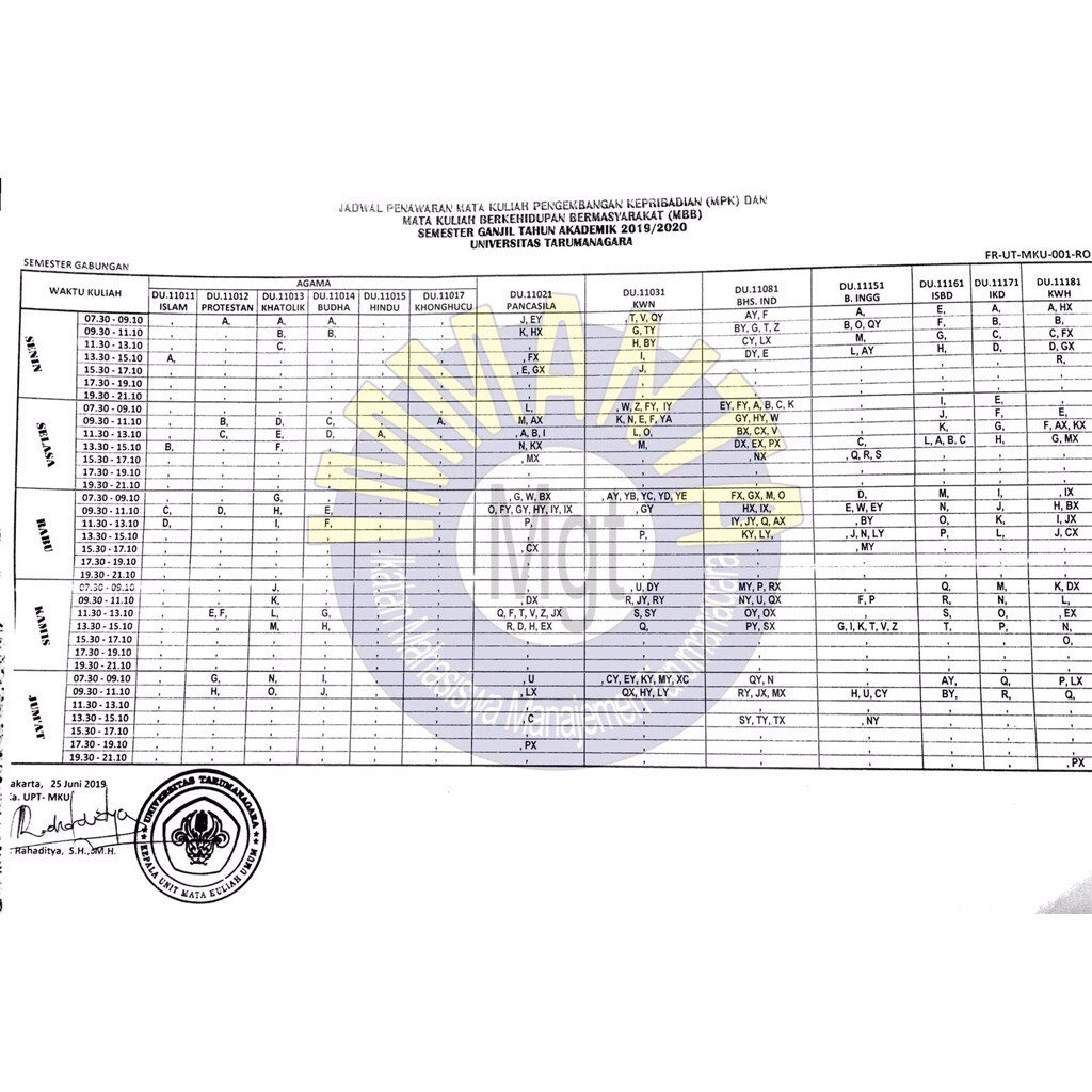 IMMANTA_'s tweet photo. Berikut adalah informasi mengenai “Jadwal Perkuliahan MKU Semester Ganjil 2019/2020.”
Jika kamu memiliki pertanyaan lebih lanjut, dapat ditanyakan via chat pada official Line IMMANTA dan akan dibalas pada jam operasional admin.
#INFOAKADEMIK #IMMANTA #UNTAR https://t.co/fCQ2wRUepG