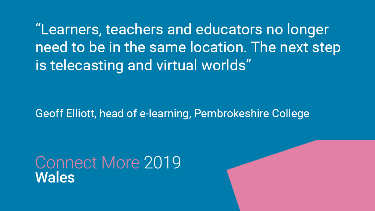 Jisc's tweet photo. 🙌#ConnectMore19 https://t.co/VfZmOLFmF2