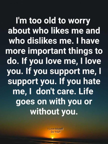 This right now. Move on, be kind. Life is too short. Namaste 🙏