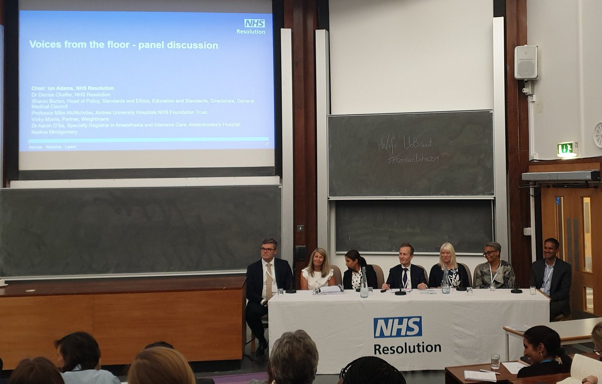 Panel consensus: ‘”What is the legal validity of on the day of surgery consent” = risks discussed exclusively on the day of surgery are unlikely to be deemed as valid consent. We need to move consent forwards in the pathway. #consentnhs2019 @NHSRes @gmcuk @concentric_hlth