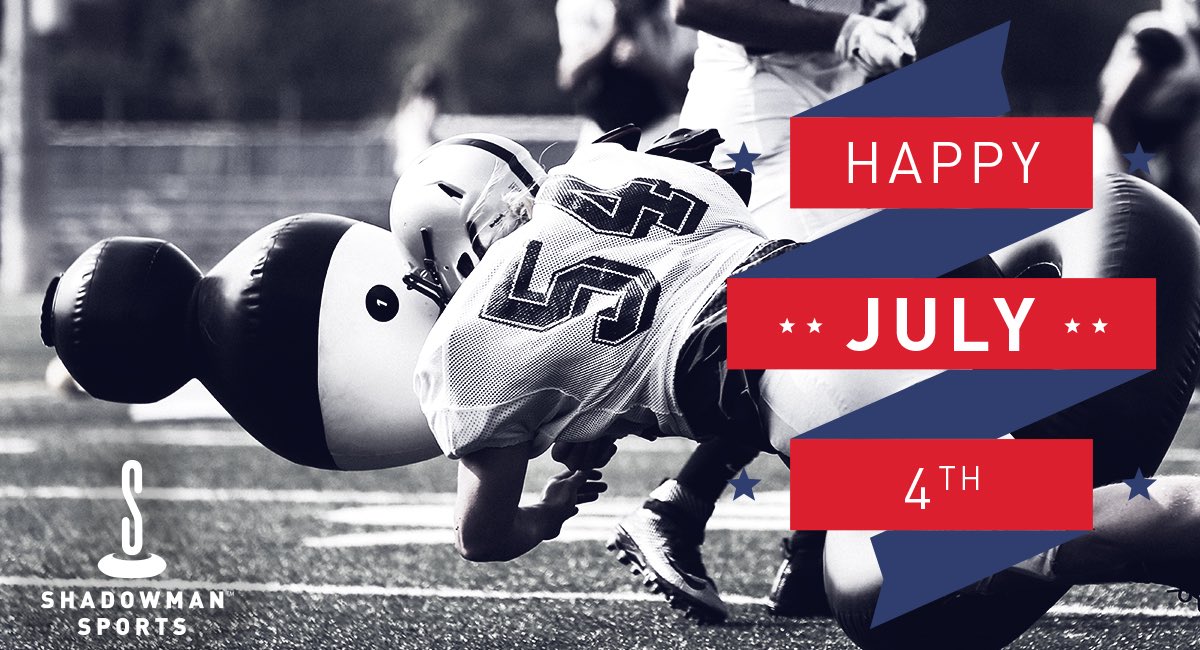 shadowmansports's tweet photo. #Happy4thofJuly from everyone here at Shadowman Sports! 🇺🇸🏈🏈🏈🇺🇸 https://t.co/dPXwzkmVCZ