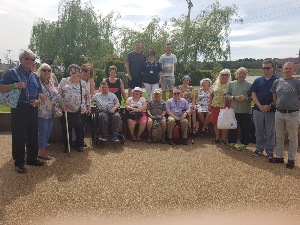 Headway Rotherham  members have had a lovely day at The Yorkshire Wildlife Park