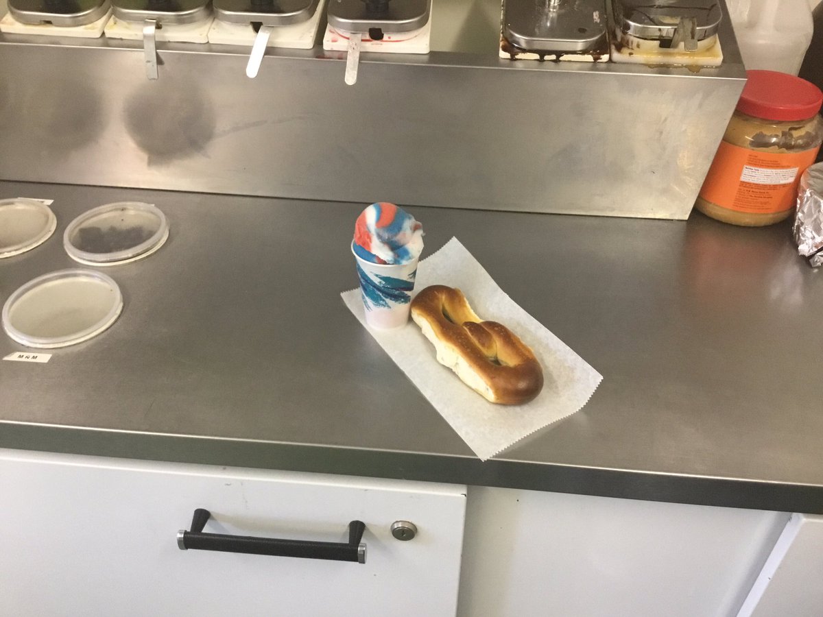 Happy 4th of July, Ridley Water Ice stand is open from 11am-10pm. We have the sweets, you’re looking to dive into, from Waterice to ice cream, milkshake, pizza pretzel 🥨, sundae and oh let’s not forget Funnel Cake........