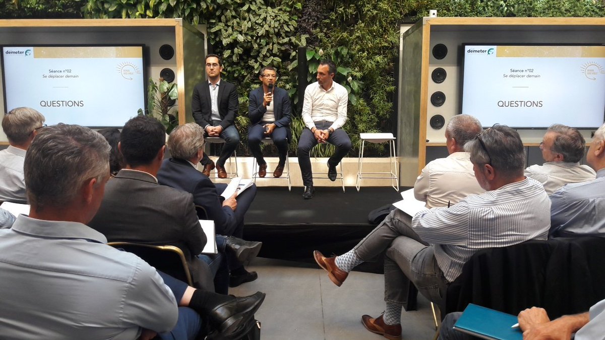 Avec <a href="/Stockly_fr/">Stockly</a> @IPCUBE1 et <a href="/GKEEP_France/">GKEEP_France</a> le forum #DemainNousVoilà emmenne l'innovation dans les <a href="/LeVillagebyCA/">Le Village by CA</a> sur les chemins de la mobilité demain ! <a href="/sebastien_abis/">Sébastien ABIS</a>