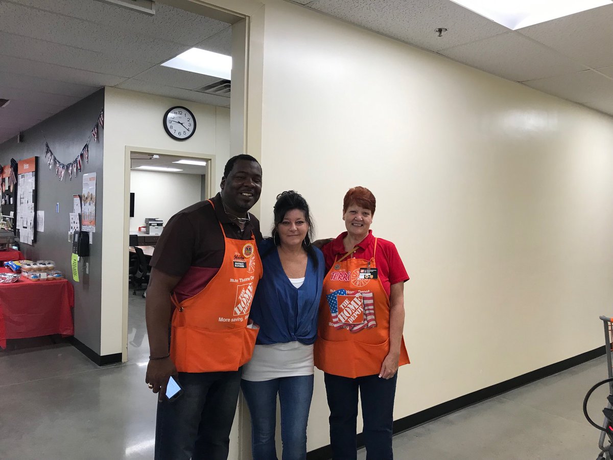 Nancy being recognized for taking care of Associates @d207pride
