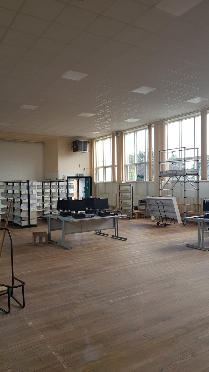 nrclibraries's tweet image. The refurbishment of @nrclibraries Magherafelt Campus has started, looking forward to getting new paint, carpet and lighting! #freshstart #libraryrefurb #librarywithoutbooks