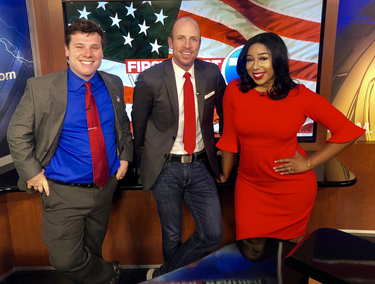 McDanielWWLTV's tweet photo. Happy Fourth of July from the Sunrise crew. 💥🇺🇸💥 #wdam7s #wdam @PatrickWDAM @BeingBlairLedet https://t.co/h3BkxQhOmN