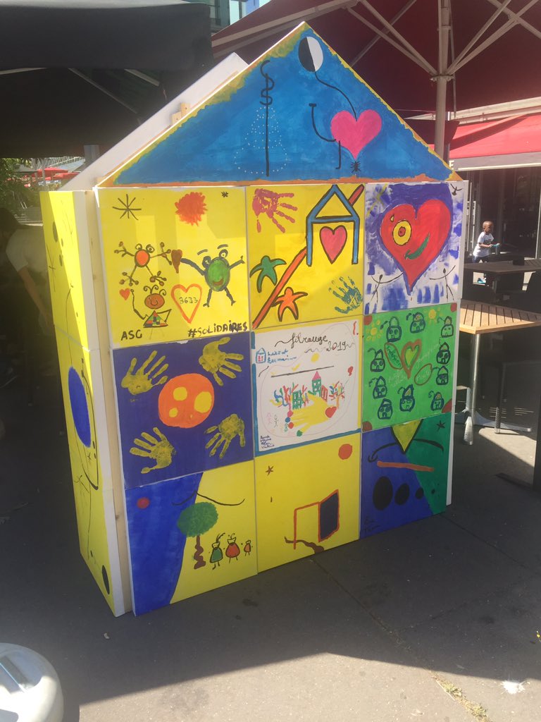 Et pour clore cette belle journée solidaire, la création des membres du comex  et leurs équipes #CRweek2019 pour offrir à <a href="/HabitatetHumani/">Habitat et Humanisme</a>