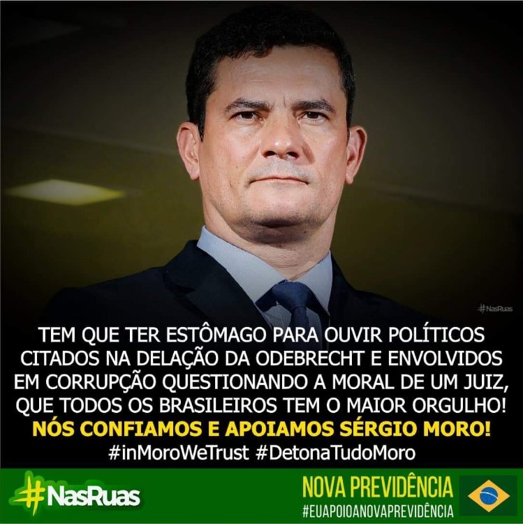 ArieleneF's tweet photo. Boa Tarde!
#SomosTodosMoro 🇧🇷 https://t.co/iodXwpZfhC