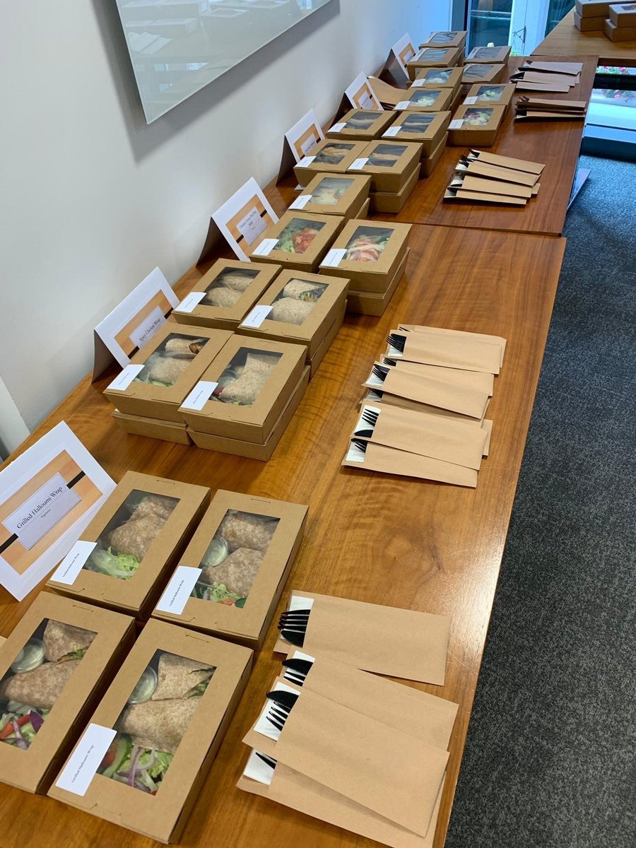 Nutrie3's tweet photo. We were thrilled to provide lunch for the guys at @Savills today.

They were hosting a surveyors meeting for 50 people.

Who do you contact when you need to feed that many?

You already know.

https://t.co/7EFaYYV4o8

#CleanEating #HealthyEating #FuelYourAmbition https://t.co/LnhSH2FaxA
