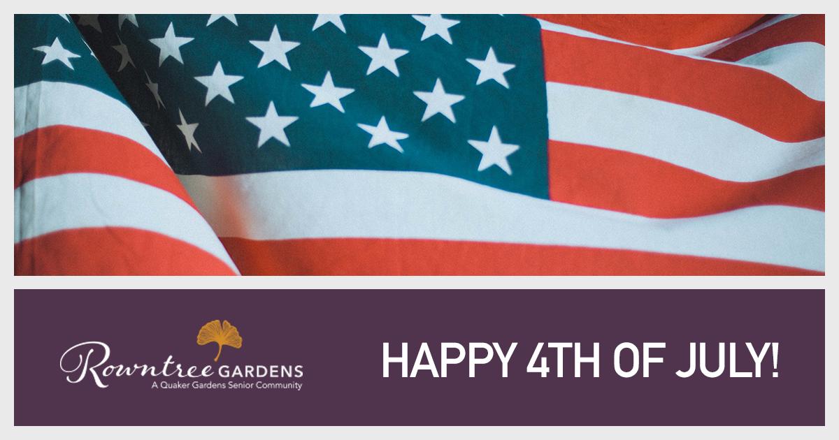 Happy 4th of July #RowntreeGardens