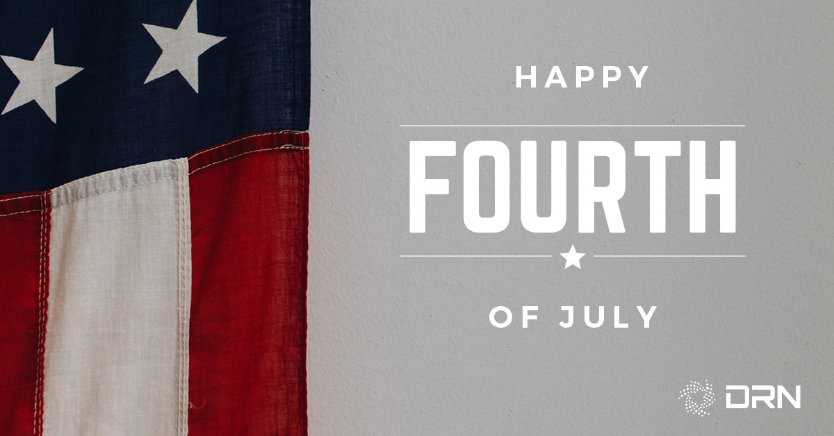 DRNRecovery's tweet image. Wishing everyone a happy and safe Fourth of July!