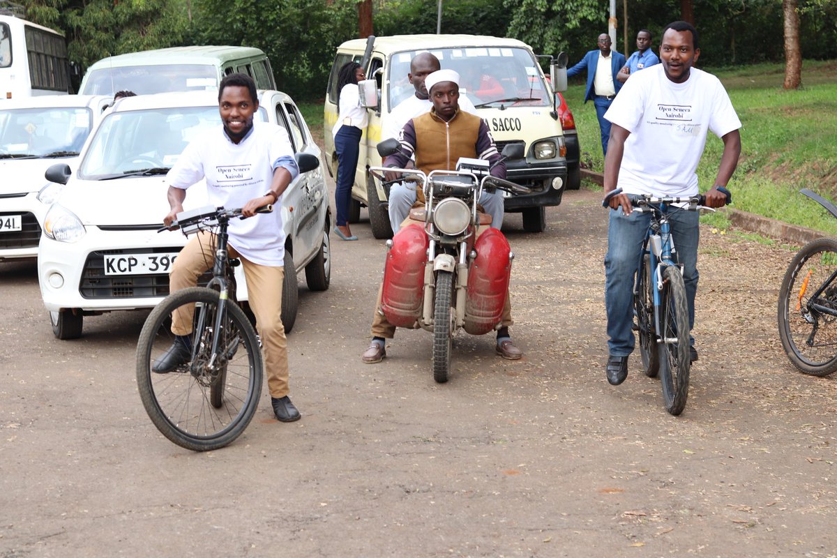 fablabnairobi's tweet image. We were able to deploy air pollution sensors after the @open_seneca #Nairobi Air Sensor Workshop at the Maker Space on bicycles, motorbikes, #matatus and Ubers. The air sensors will be used to map out air #pollution on the streets.
#BeatAirPollution #HewaYetu