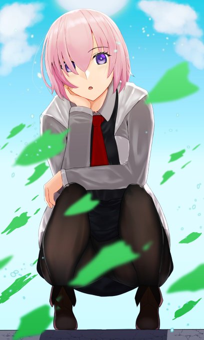 ぐだぐだイベ始まったけど、マシュを描く
#マシュ・キリエライト 
#FGO 