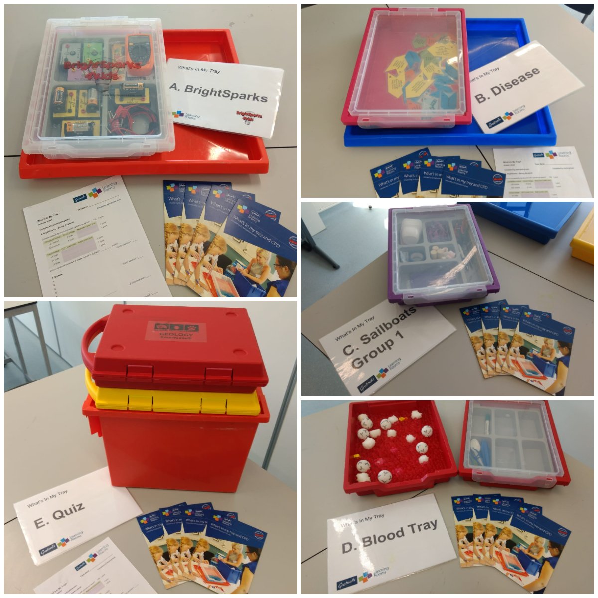 Gratnells's tweet photo. #ThrowbackThursday
Let's take a look back at another fantastic CPD #WhatsInMyTray workshop with @DrBiol. Last week, delegates from #TSTTechConf at @UoBSchool took part in a range of tray-based #science and #STEM tasks.
#SchoolScience #ScienceLessons #ScienceTechnicians https://t.co/K302wKchMT