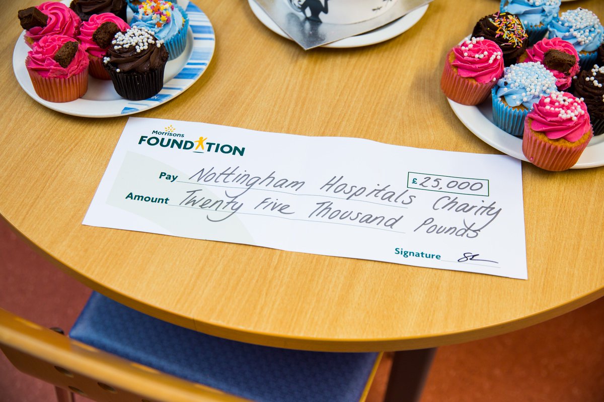 A special thank you to <a href="/Morrisons/">Morrisons</a> Clifton who donated a £25,000 to <a href="/nottmchildrens/">Nottingham Children’s Hospital and NNU</a> hospital ⭐️👏

We were joined <a href="/nottmhospitals/">Nottingham University Hospitals</a> by Sue and Evette from the Clifton Store last week, so they could see the renovated accommodation this money helped fund ❤️