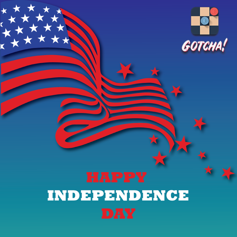 GameGotcha's tweet photo. To celebrate the #IndependenceDay, we are giving you the chance to win an #AppleWatch Series 3.

#GotchaBoardGame team wishes a Happy Independence day!!
#LetsPlayGotcha
Play Store: https://t.co/VCdvz7lfUE
Apple Store: https://t.co/1dSX6bA9xz
#American #4thofJuly #USA #UK https://t.co/QMKRm0DmtI