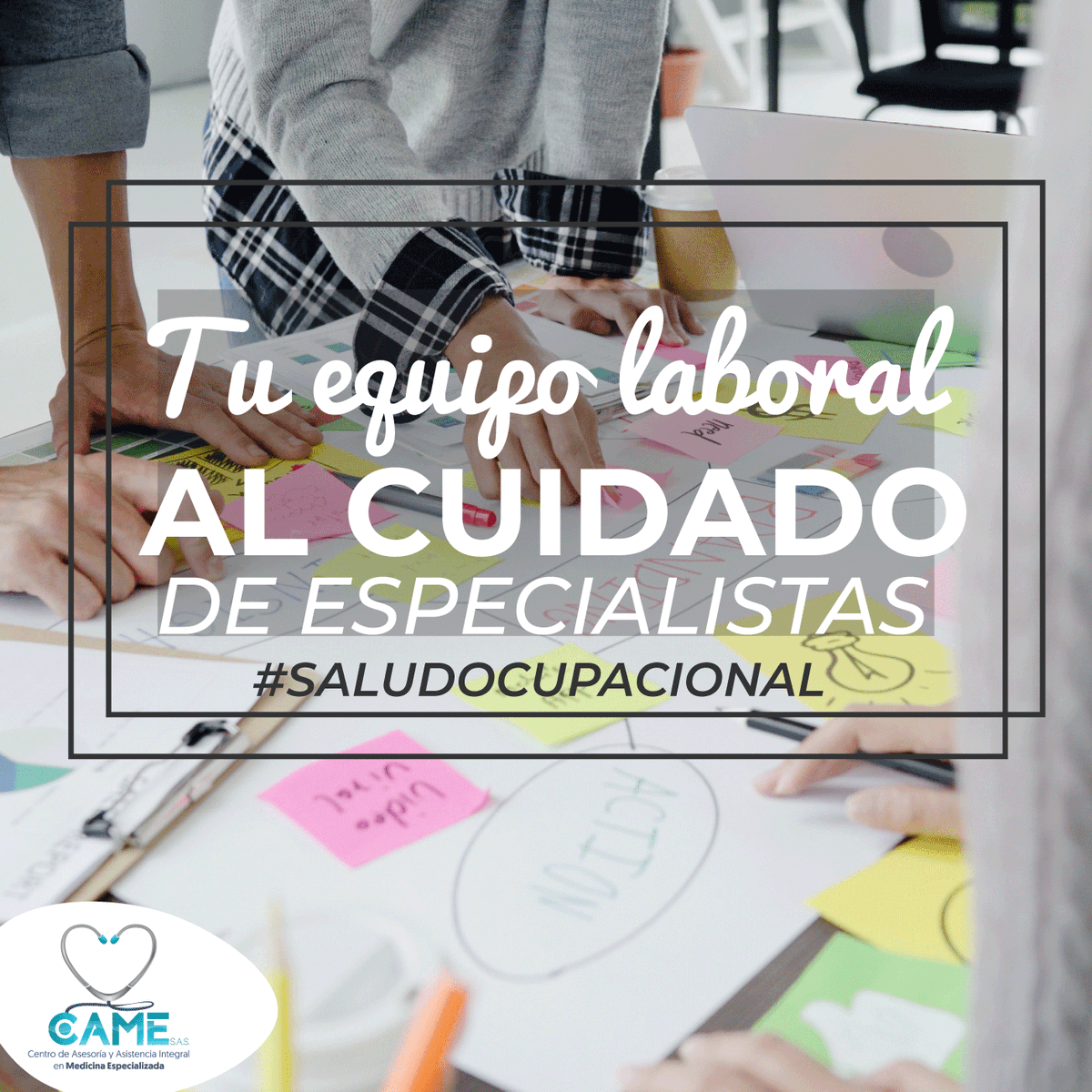 CameIps's tweet photo. Un cuidado especial merecen tus trabajadores y en CAME ips la tienes siempre #saludocupacional #ipscame #especialistas https://t.co/TFojfP2AzS