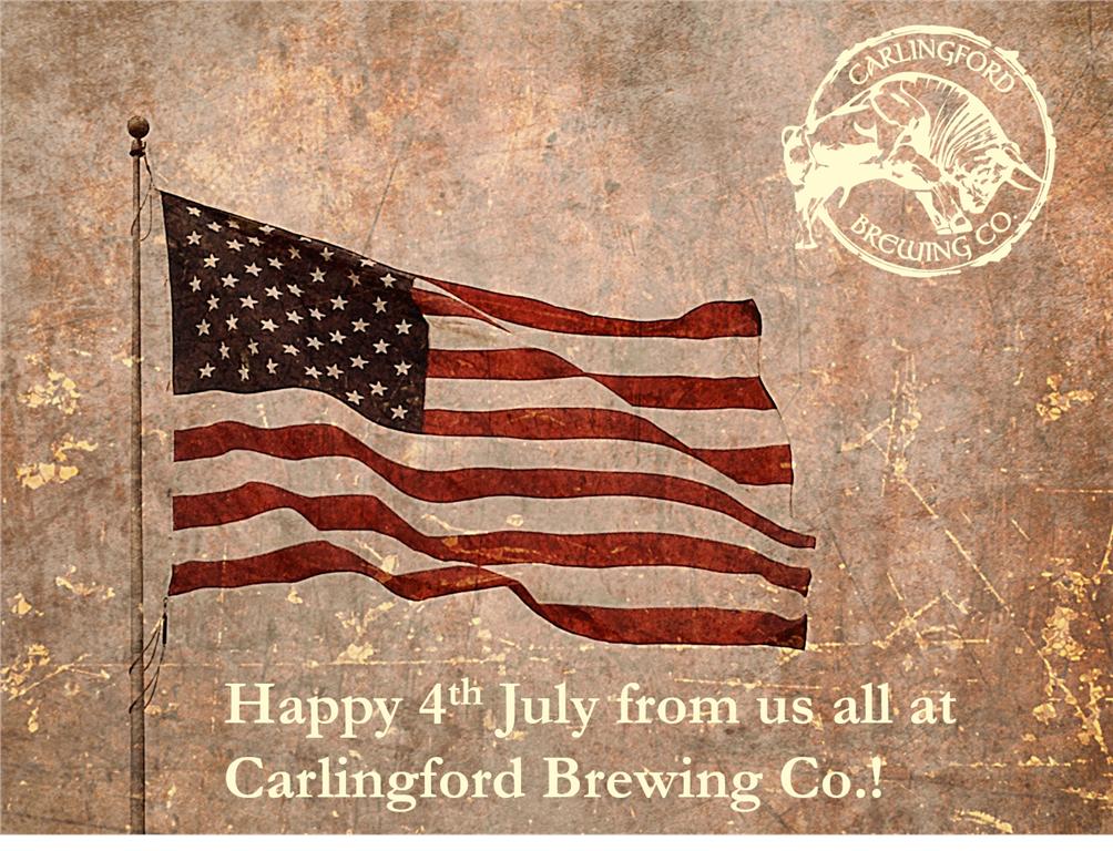 Over the years it's been a pleasure to have had so many visitors to our brewery and taproom from the U.S. Happy Independence Day to you and all our American friends! #4thjuly