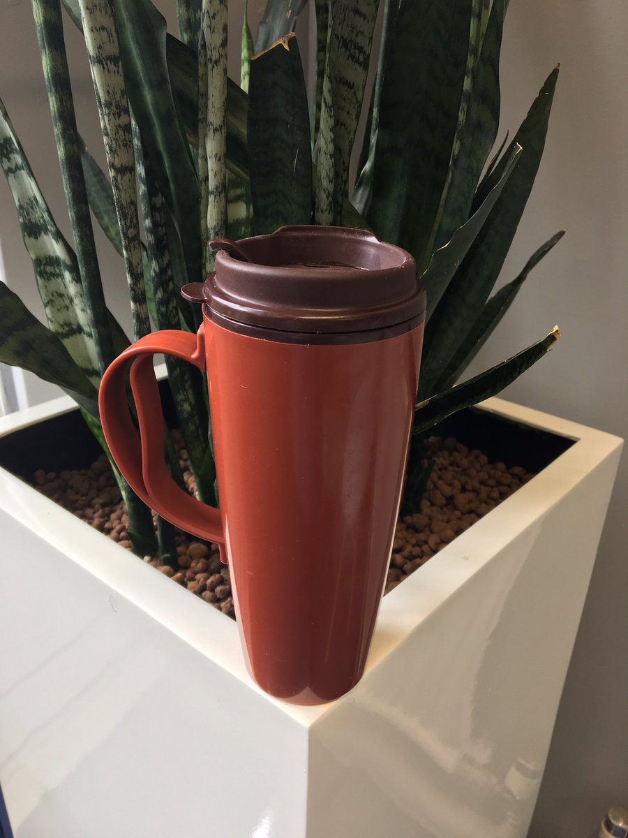 soy_what's tweet photo. #plasticfreejuly2019 erm, not sure about this one as it is plastic, but I have been reusing it since 2009 for my coffee so it’s definitely not single use!! I have 8 travel cups that I use on rotation every single day and I love them all but this old tatty one is my favourite 😃 https://t.co/PEKR5n2c2y