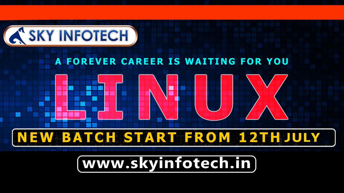 NITISH58601993's tweet image. skyinfotech.in/linux.php
#bestlinuxtraininginnoida
#top10linuxtrainingcourseinnoida
Your interest in LINUX training is quite understandable. LINUX training offers ample job opportunities. From smart phones to cars, supercomputers to home appliances, LINUX OS is omnipresent.