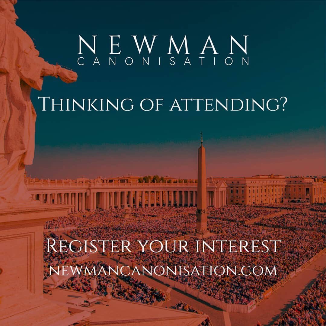 JHNCanonisation's tweet photo. Will you be in Rome for the Canonisation? 
For upcoming details about tickets, register your interest at https://t.co/QSh2pldYFt https://t.co/Yhd6f6DpLA