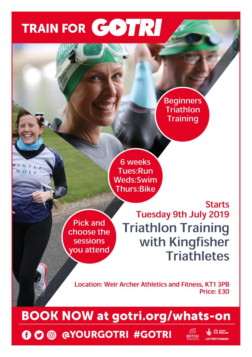 Our next #GoTri beginners course starts on Tuesday! Still a couple of places left. Want to join us? @yourgotri <a href="/TriEngland/">Triathlon England</a> 
#swimbikerun #triathloncoaching
ow.ly/eZbc50uTmwv