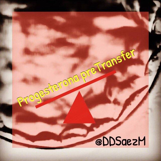 Debido a las últimas preguntas, un poco de ciencia al respecto. #progesterona PRE #transferencia, estudios, rangos, valores.... Me hubiera gustado colgarlo antes.
Más info 👇🏽
instagram.com/p/BzfjTdmott_/…
#ReproduccionAsistida #infertilpandy