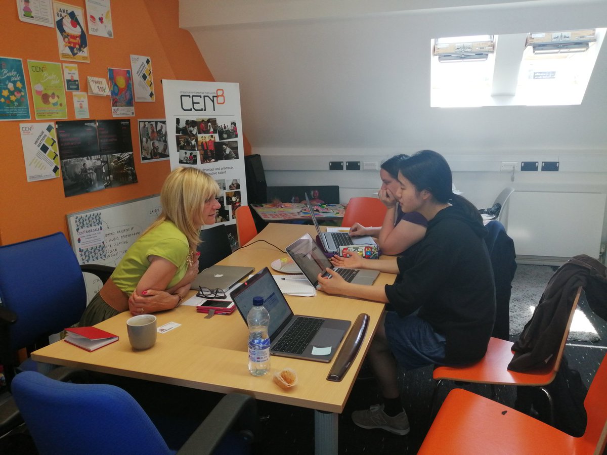 Creativity is hard at work in our office!