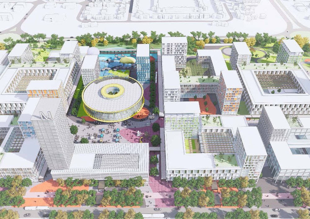 ContempArtSoc's tweet photo. We’re delighted our #CoMKU team 
@WilkinsonEyre @AECOM @Mecanoo_ @dRMMArchitects @publica_office #SpacesthatWork @ContempArtSoc is shortlisted for #MKU. Our inspiration to ‘make a great city greater’ fulfills #DerekWalker's vision: sociable &amp; inclusive https://t.co/dq7Szkd2wk https://t.co/M0mTWtkFiU