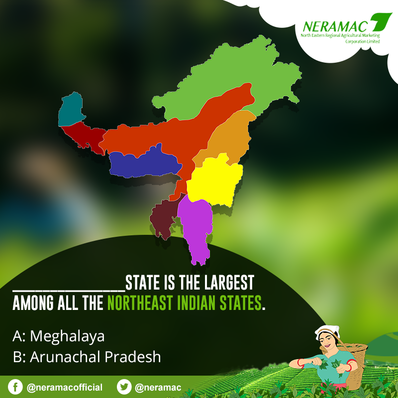 neramac's tweet photo. Let's see how many of you can guess this one correctly. Comment down your answers.
#NERAMAC #NorthEasternStates #ONE #NeFresh #FillInTheBlanks #NorthEastIndia https://t.co/lNQlSsQZX3