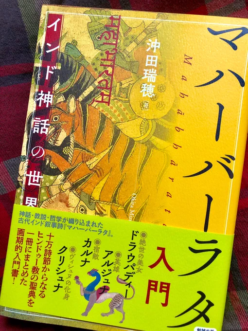 単純オタクなのでジュナの英雄っぷり知りてぇ…となりこの前マハバ本買いました。。 