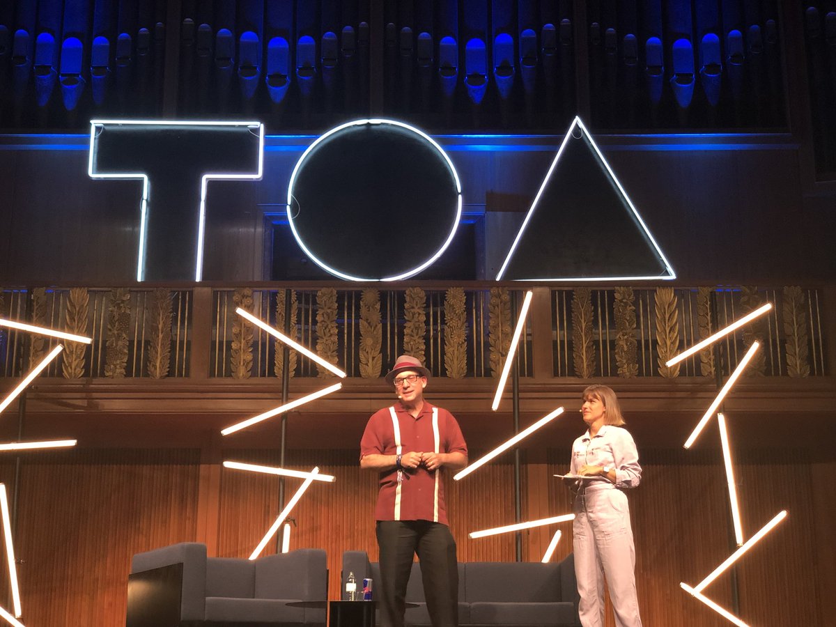 BeckyReflect's tweet photo. Blown away by the amazing @calfussman at #TOA19 best talk of the event so far. We should all aspire to be #storytellers like you! @Kent_int_biz @ReflectDigital @PaulReflect #ISE2Seas https://t.co/d2y9o3GHLZ