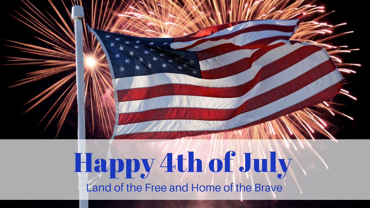 Have a safe and happy holiday! #fourthofjuly