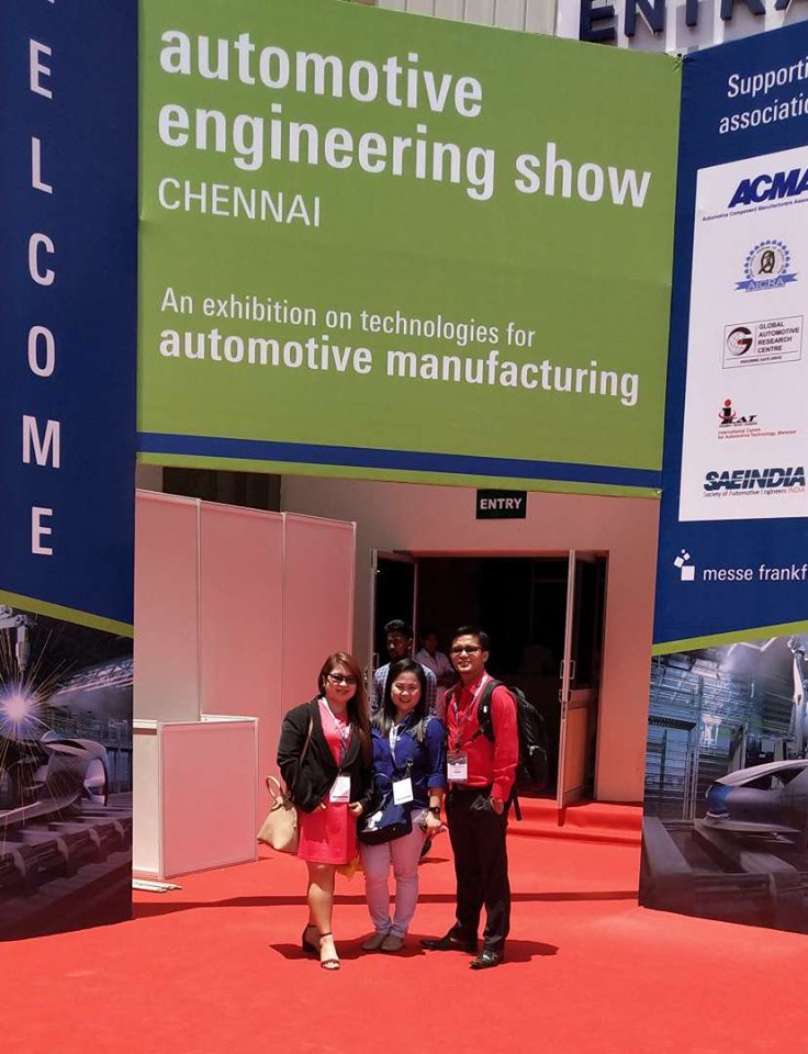 OpeniTInc's tweet image. Make connections and meet the right people!
Open iT PH Team arrives today at the opening of the Automotive Engineering Show in Chennai, India, which is scheduled to run from July 4 to July 6.
#engineeringsoftwaremanagement #OpeniTEvents
#AES2019 #automotivesector #autoindustry