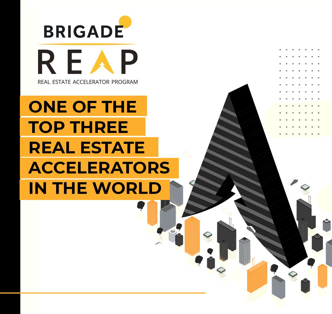 BrigadeReap's tweet photo. Our stellar mentor network, incredible jury and especially our startups have consistently made us one of the top Real Estate Accelerators in the world! #StartupWatch #REAPTheBenefits #Startups #Proptech #PropTechBharat #BrigadeREAP  #AcceleratorProgram #MakeInIndia #MadeAtREAP https://t.co/3gpBL7WKYO