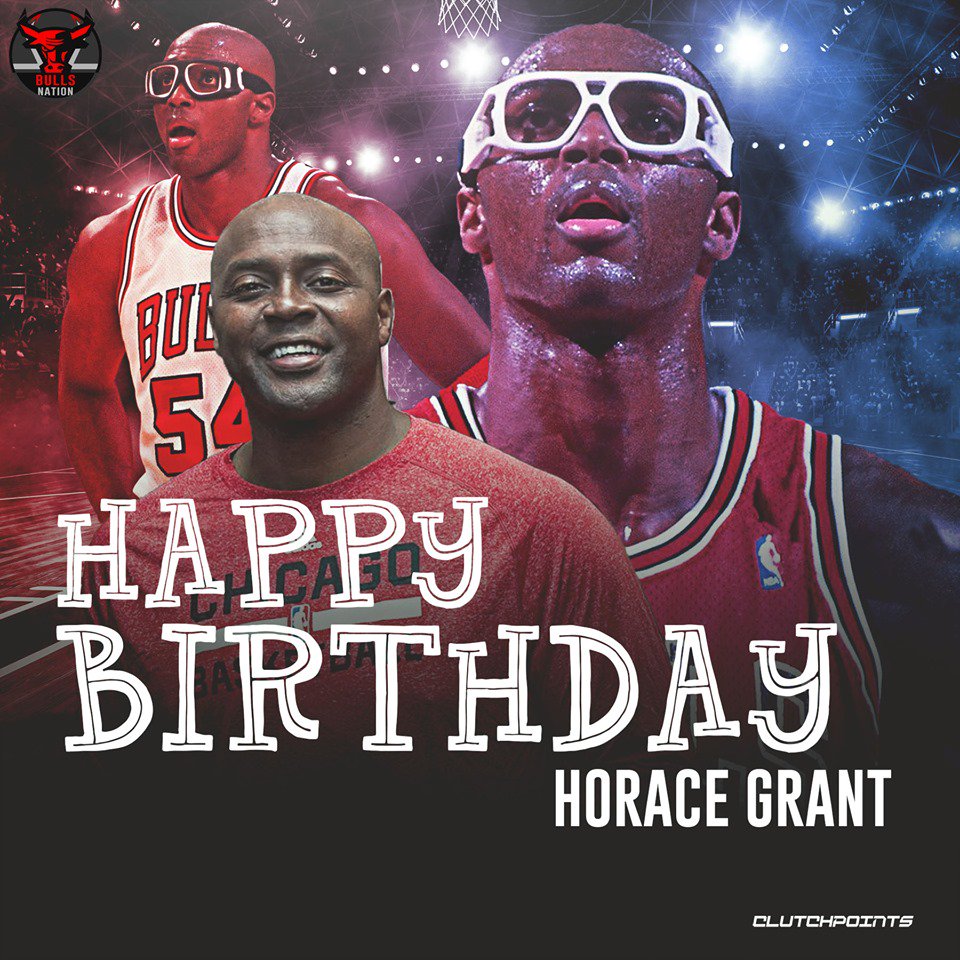 Join us in wishing former 4x NBA Champion and 1x All-Star, Horace Grant, a happy 54th birthday!   
