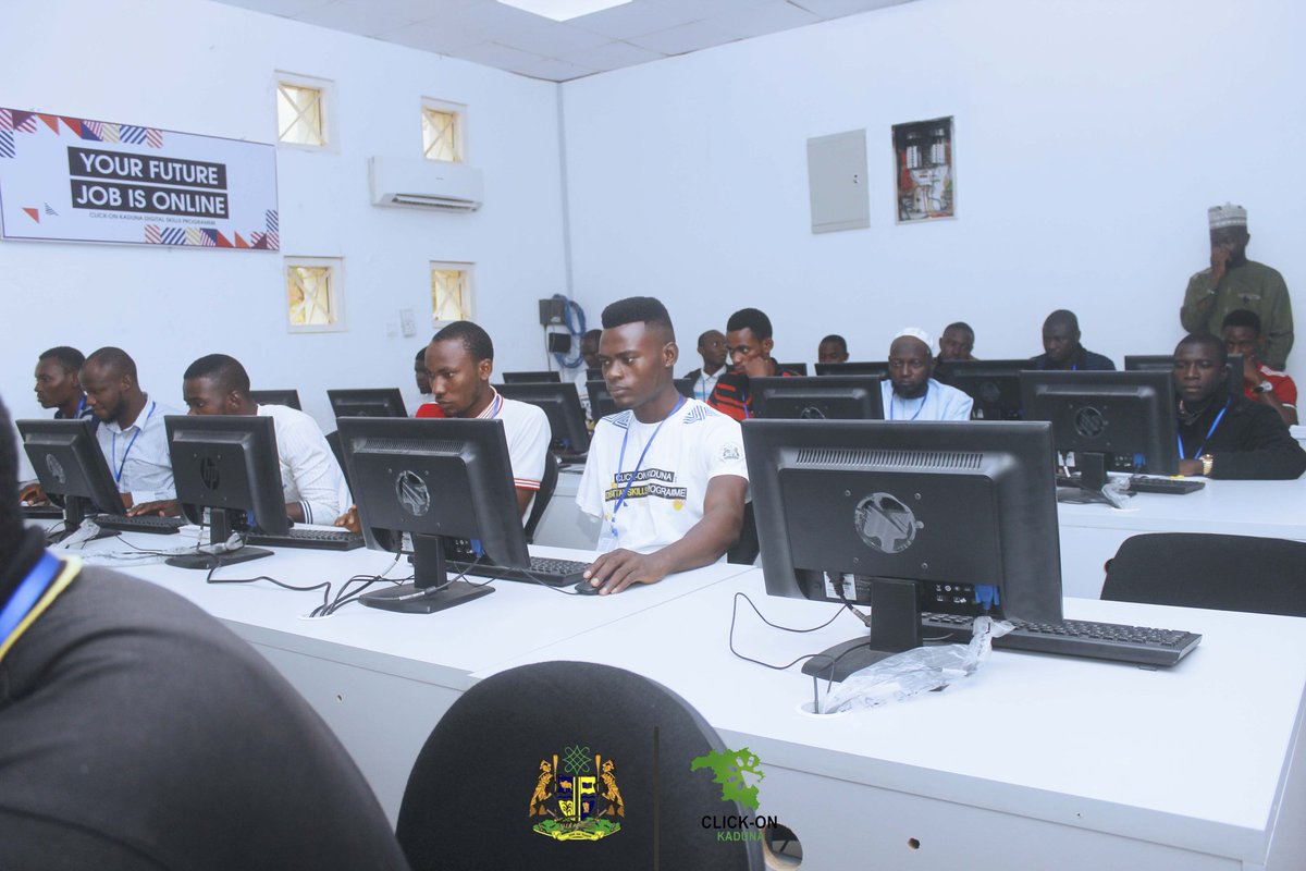 ClickOnKaduna's tweet photo. #MeetOurInstructor
Mr. Isah (@RealRalphG) is the CEO of Greysoft Technologies.
He is a profound Techno-Preneur and has worked dynamically with a variety of agile teams in various software projects, specializing in Frontend, UI/UX and Frameworks.
#ClickOnKaduna
#DigitalSkills https://t.co/dYPpLKONXg