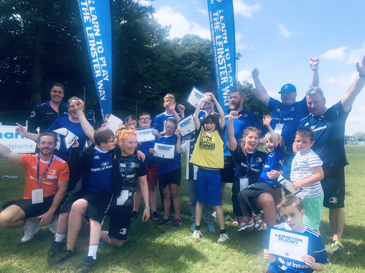 Absolutely delighted with this team and the amazing job they did this week to make our first ever Inclusion Camp a success in @terenurerugby #FromTheGroundUp #RugbyForAll #BOIrugby