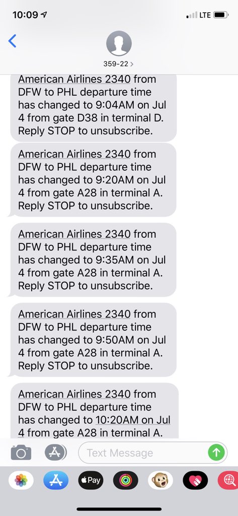epbenefield's tweet photo. Two hours on the plane, sitting at the gate, with no end in sight. We will never cheat on @SouthwestAir again 😭 @AmericanAir https://t.co/xNWY6EuU6S