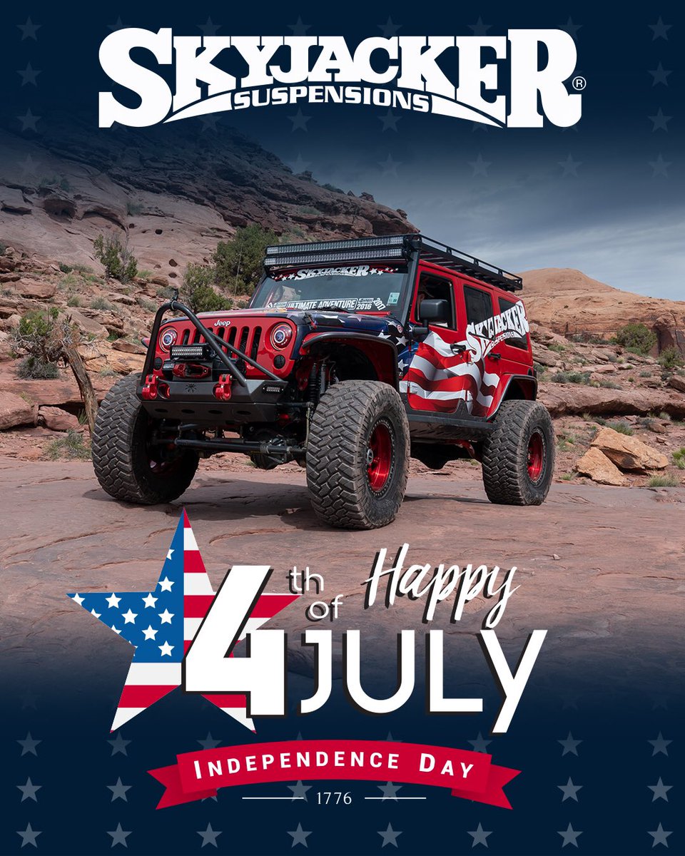 Skyjacker's tweet image. Happy Independence Day! .
.
🇺🇸🇺🇸🇺🇸🇺🇸🇺🇸🇺🇸🇺🇸